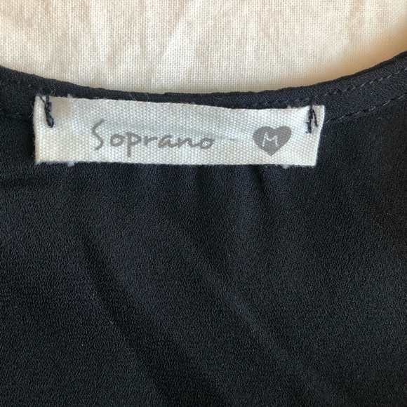 Nordstrom, Black & Gold Sequin Top - Picture 3 of 3